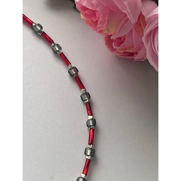 Vintage Hand beaded Set Of 3 Chokers - Picture 2 of 8